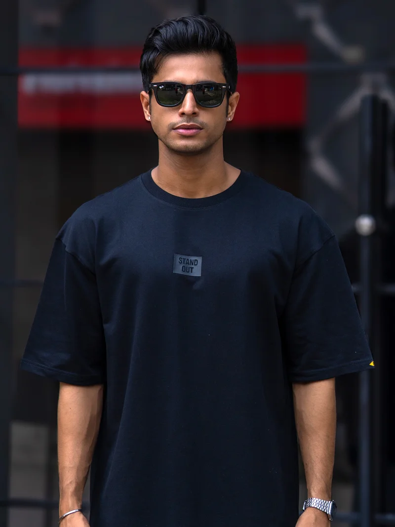 مانياك Maniac Mens AOP Printed Round Neck Half Sleeve Biscuit Cotton Tshirt